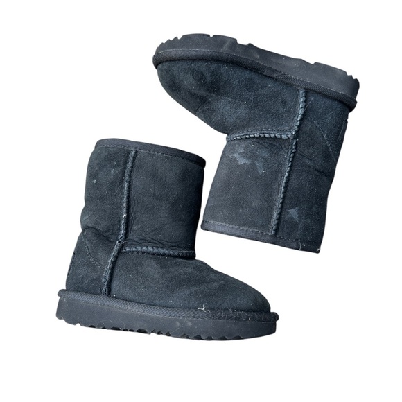 UGG Other - UGG Black suede boot size 7 toddler